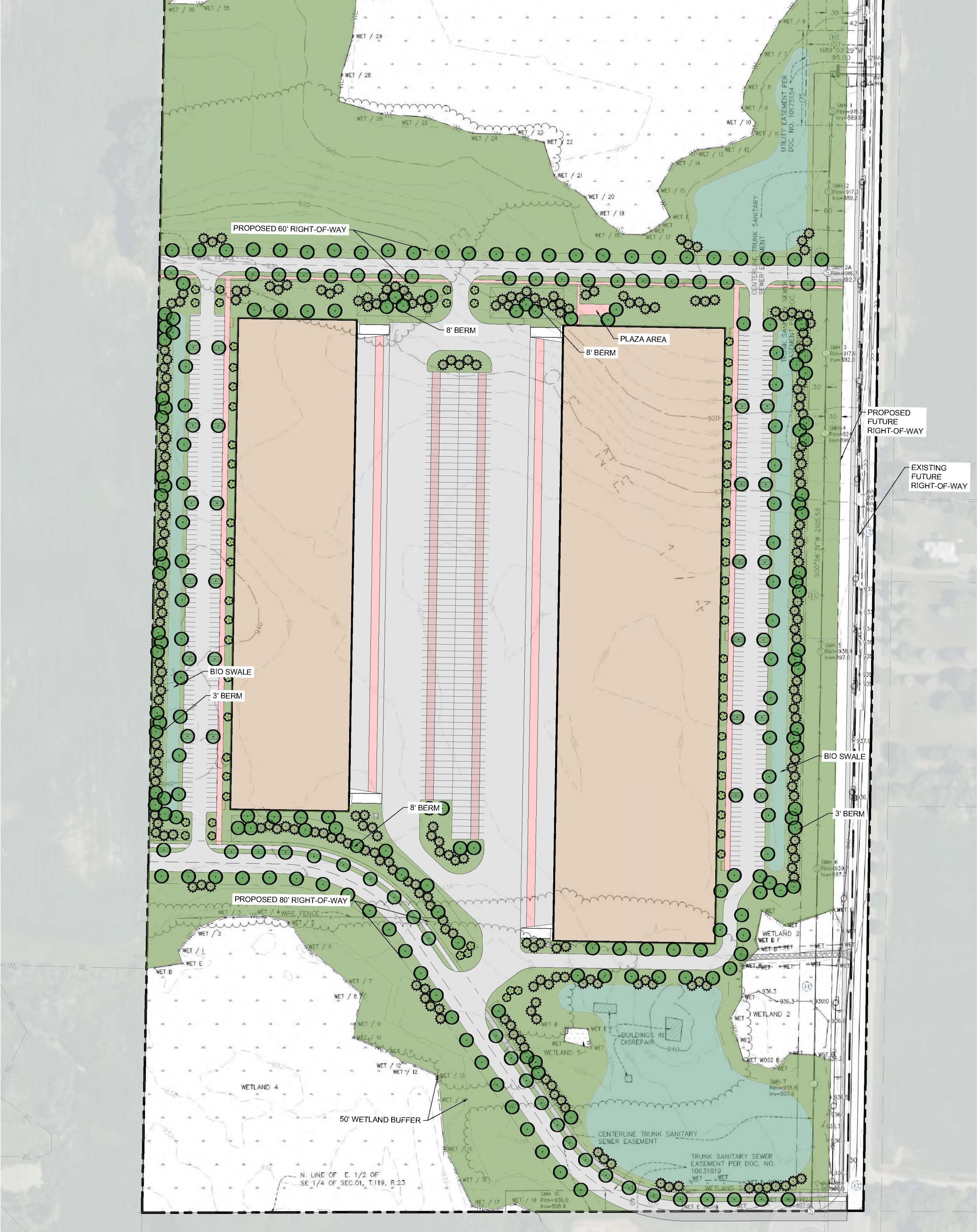 Corcoran Industrial NE Site Layout (1)